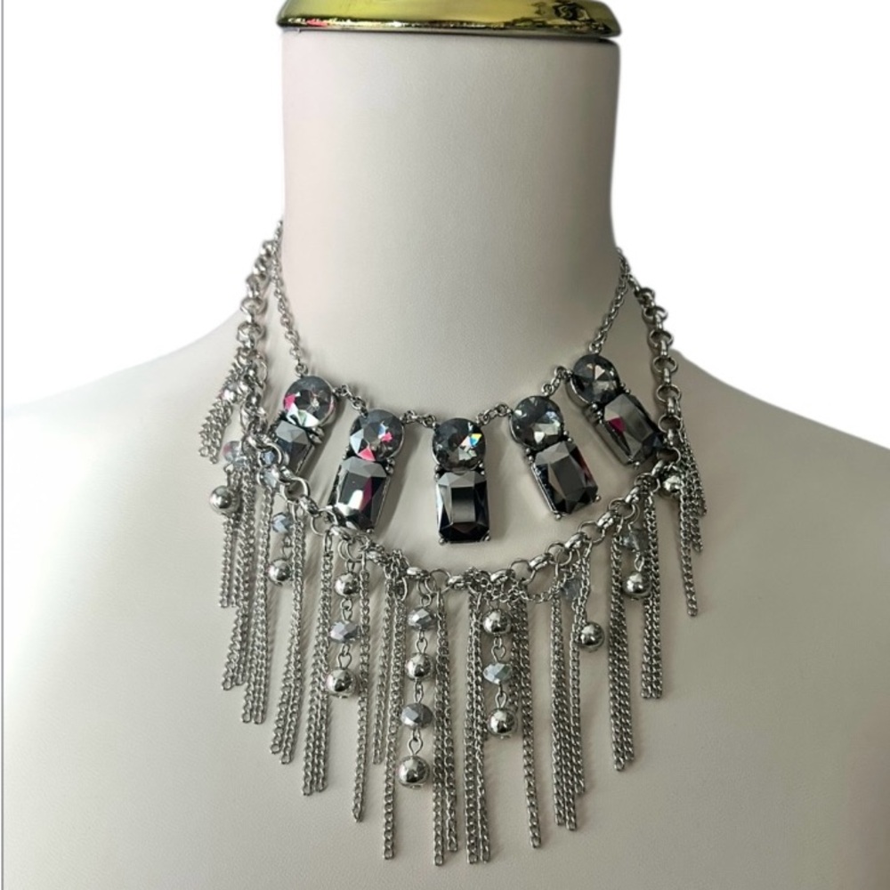 Statement Necklace Earrings Bracelet Bundle 5pc Set NWT